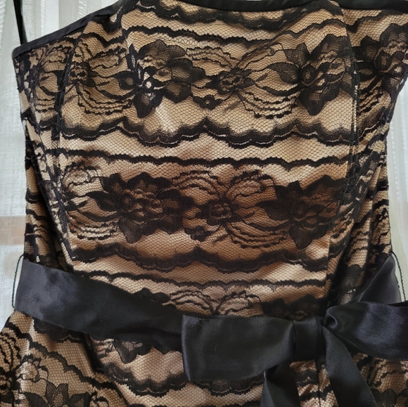 Jessica McClintock Lace Dress - Picture 3 of 4